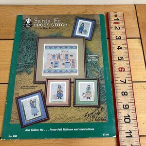 Santa Fe Cross Stitch Pattern Chart 036 Suzanne McNeill Southwestern Designs